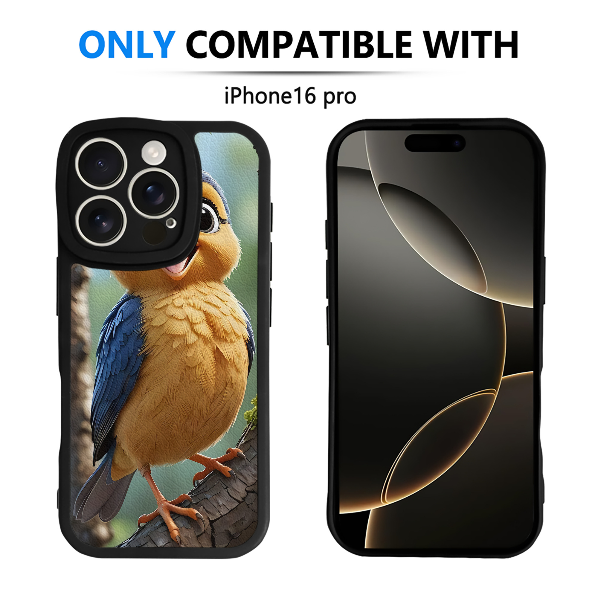 （画像用） Angry Birds アングリーバード 【iPhone 16シリーズ対応】シリコンスマホケース（レザー調） 材質：シリコン